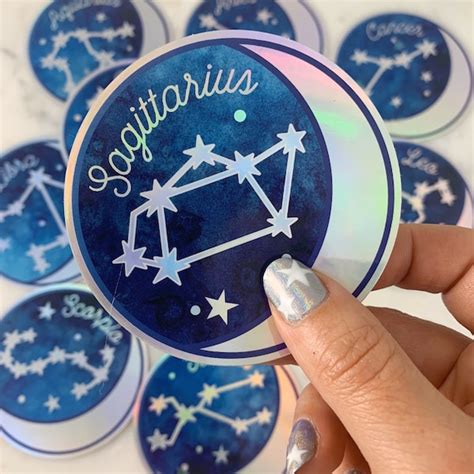 Zodiac Stickers Etsy