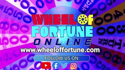 Wheel of fortune logo font