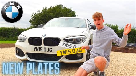 Fitting New Number Plates To My Bmw 1 Series Youtube