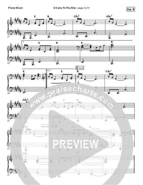 O Come To The Altar Sheet Music PDF (Elevation Worship) - PraiseCharts