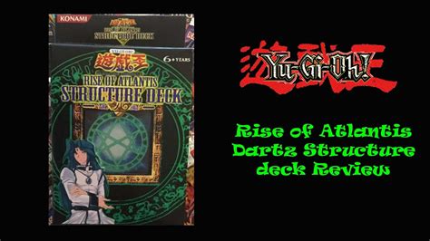 Insane Yugioh Rise Of Atlantis Structure Deck Opening Epic Dartz Deck