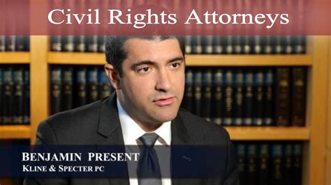 Civil Rights Attorneys Kline Specter Youtube