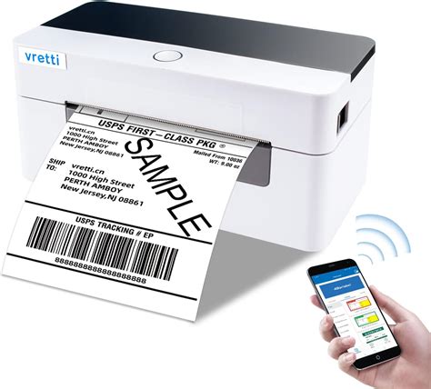 Thermal Label Printer Vretti Thermal Shipping Label Printer X Label