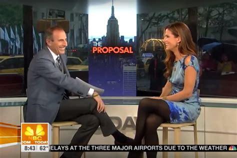 Matt Lauers Sandra Bullock Interview Flashback I Ve Seen You Naked