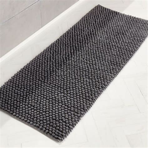 Modern Bath Mats And Rugs Cb2 Bath Runner Modern Bath Mat Grey Baths