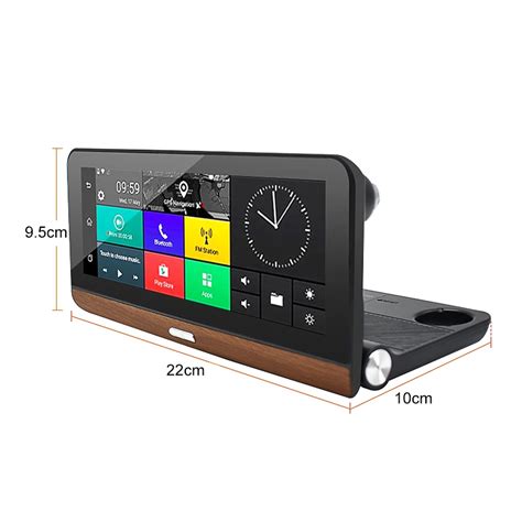 Автомобильный видеорегистратор Bluavido " 4G Android, камера с GPS ...