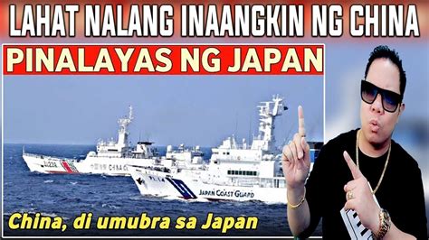 JAPAN PINALAYAS ANG BARKO NG CHINA NA PUMASOK SA KANILANG TERITORYO