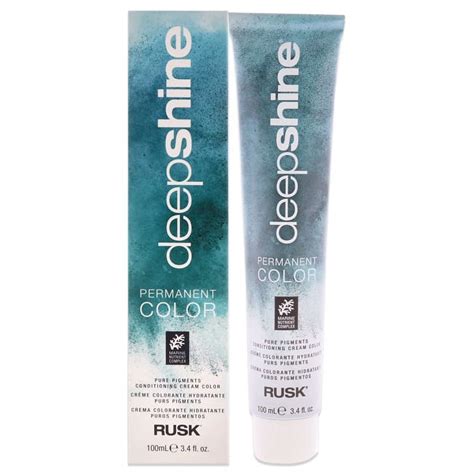 Rusk Deepshine Pure Pigments Cream Color Aa Intense Very Light Ash Blonde Oz Hair