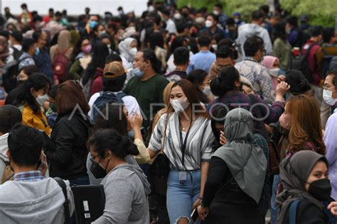 Dampak Gempa Banten Antara Foto