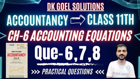 Q Q Q Ch Accounting Equations Class Accountancy