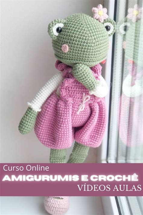 Curso De Crochê E Amigurumis Passo A Passo Vídeos Aulas Crochet