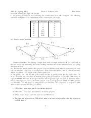 Ex Sol Pdf Ams Spring Exam Solution Notes Estie Arkin