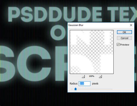 How To Create A Computer Screen Led Text Effect In Photoshop