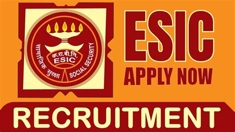 ESIC Recruitment 2024 Check Post Age Limit Tenure Qualifications