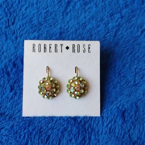 Robert Rose Jewelry Vintage Robert Rose Watermelon Rhinestone