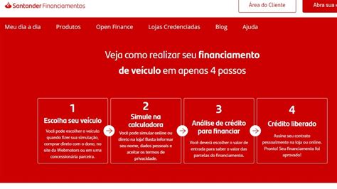 Santander Financiamentos Ve Culos Vantagens E Como Contratar Agora