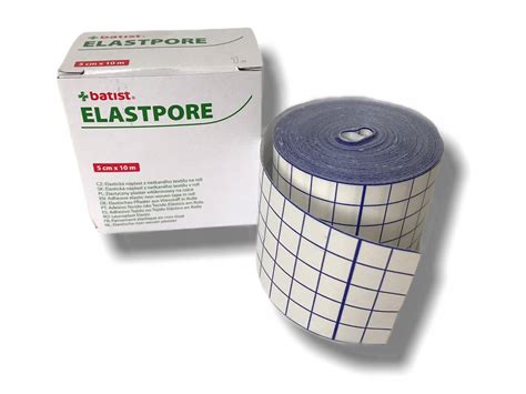 Taśma opatrunkowa plaster bez opatrunku ELASTOPORE 5 CM x 10 M Batist