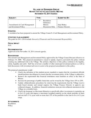 Fillable Online Res Village Of Downers Grove Fax Email Print