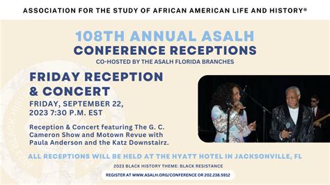 Events For July 2024 ASALH The Founders Of Black History Month