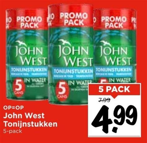 John West Tonijnstukken Aanbieding Bij Vomar Voordeelmarkt