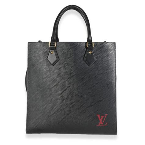 Louis Vuitton Black Epi Sac Plat Pm Ebay