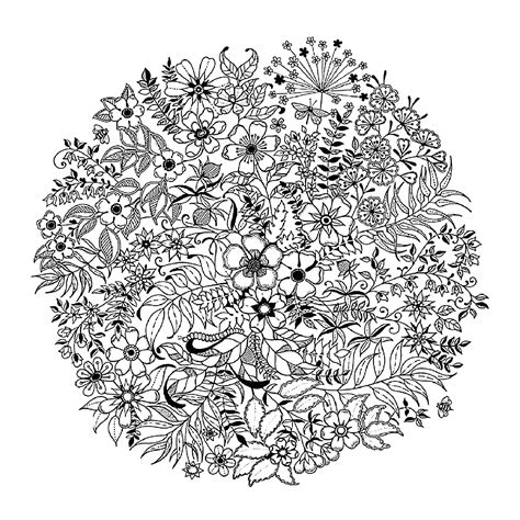 Mandala Flowered Fleurs Et V G Tation Coloriages Difficiles Pour