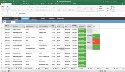 Plantillas Para Finanzas Personales 【gratis】 Plantillas