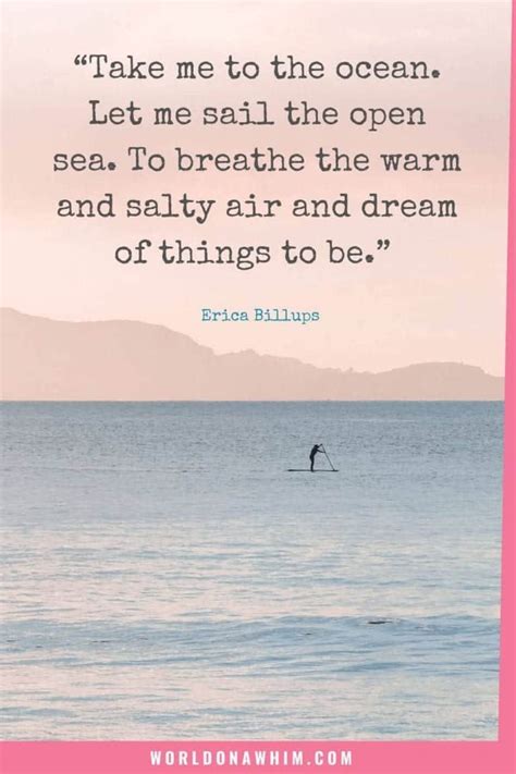 Awesome Sea Quotes And Captions You Should Read World On A Whim