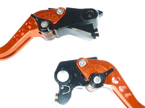 KTM 690 ENDURO R 2014 2017 BRAKE CLUTCH ORANGE SHORT LEVERS RACE ROAD