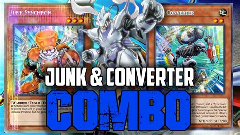 Junk Synchron Junk Converter Combo You Should Already Know Youtube