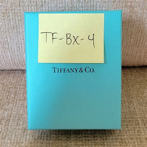 Authentic Tiffany And Co Jewelry Box And Bag Gem