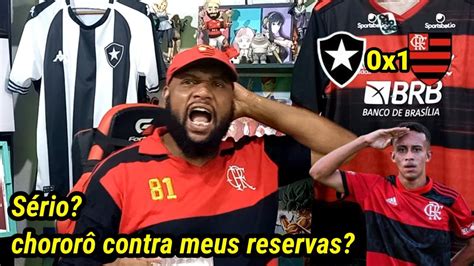 REACT BOTAFOGO 0X1 FLAMENGO l NA PRÓXIMA MANDAMOS O SUB15 YouTube