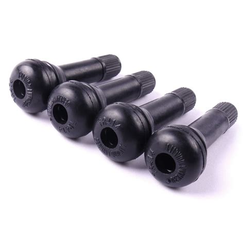 Buy 14pcs Tr414 Auto Car Tire Valve Stems Short Black