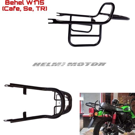 Jual Behel Belakang Kawasaki W Rak Samping Dudukan Tas Samping Se