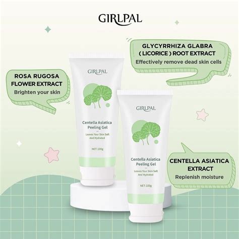 Jual Girlpal Centella Asiatica Peeling Gel Shopee Indonesia