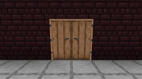 Minecraft Oak Door Texture