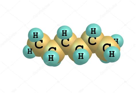 Hexane Molecule