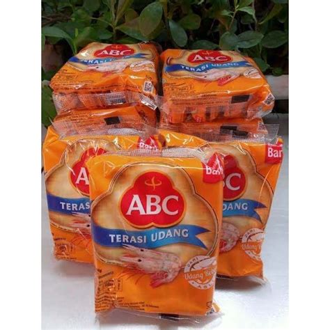 Terasi Udang Abc Belacan Asli Indonesia Pcs Pack Shopee Malaysia