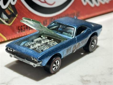 Redline Hot Wheels Bye Focal Light Ice Blue Near Mint Killler Mega Rare