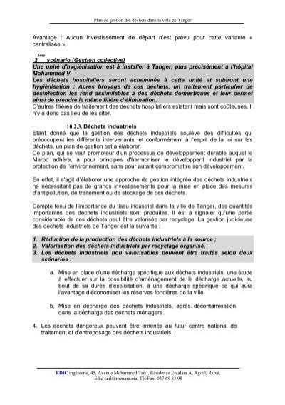 Plan De Gestion Des D Ch