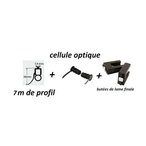 Kit Retrofit Optique Pour Barre Palpeuse Optique M Pour Rollixo Somfy