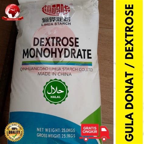 Jual Gula Donat 25 Kg Gula Dingin Tepung Dextrose Monohydrate