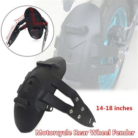 Motorcycle Scooter Splash Guard Bracket Rear Wheel Fender Mud Cover