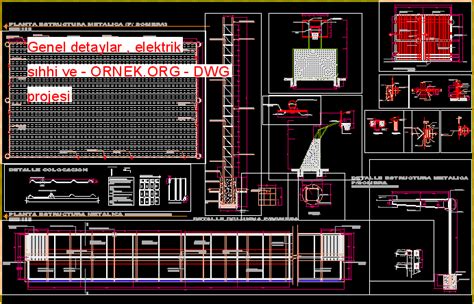 Proje Sitesi Yang N Sistemi Autocad Projesi