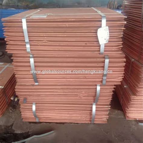 Buy Wholesale China High Quality Cathode Copper Plate High Purity