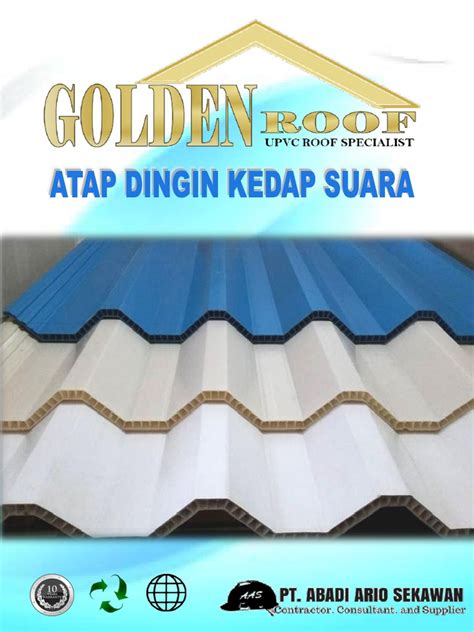 PDF Contoh Brosur Atap GOLDEN Roof DOKUMEN TIPS