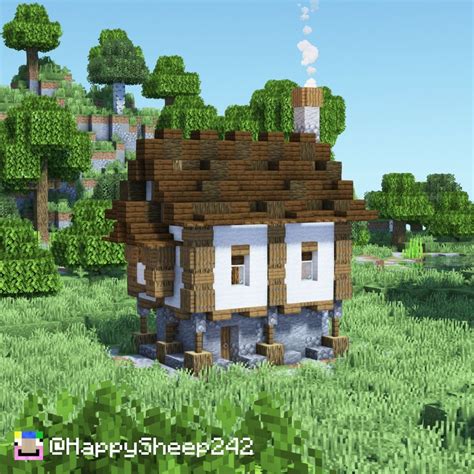 Minecraft Medieval House | Minecraft medieval house, Minecraft ...