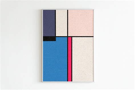 Mondrian Abstract Posters Graphics - YouWorkForThem