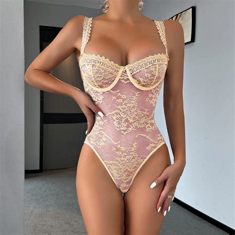 Htnbo Sexy Lingerie For Women Exoti Mesh One Piece Sexy Splicing