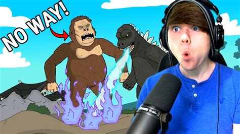 King Kong Vs Godzilla The Musical Animated Song Lhugueny Reaction